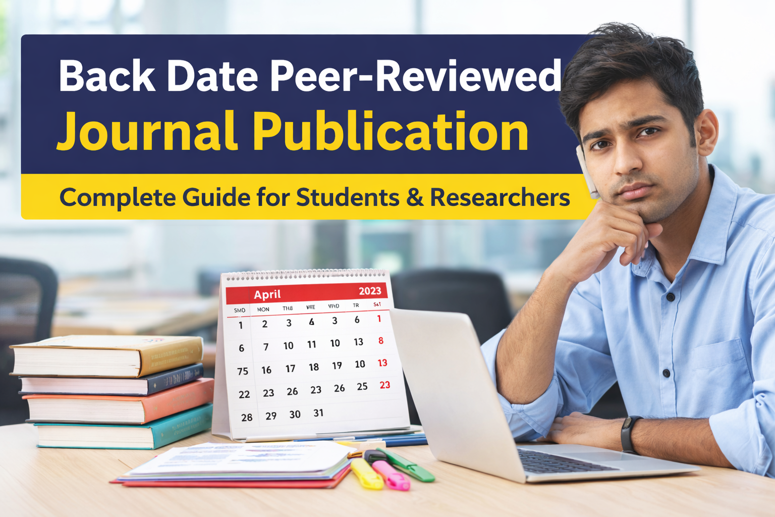 Back Date Peer-Reviewed Journal Publication: A Complete Guide for Master’s and PhD Students
